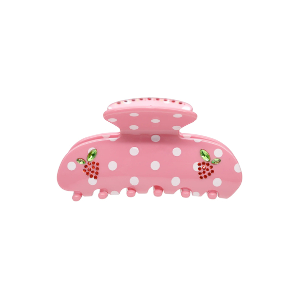 Крабик для Волос "Lychee Berry Dot" Emi Jay Sweetheart Clip In Lychee Berry Dot Крабик для Волос "Lychee Berry Dot" Emi Jay Sweetheart Clip In Lychee Berry Dot
